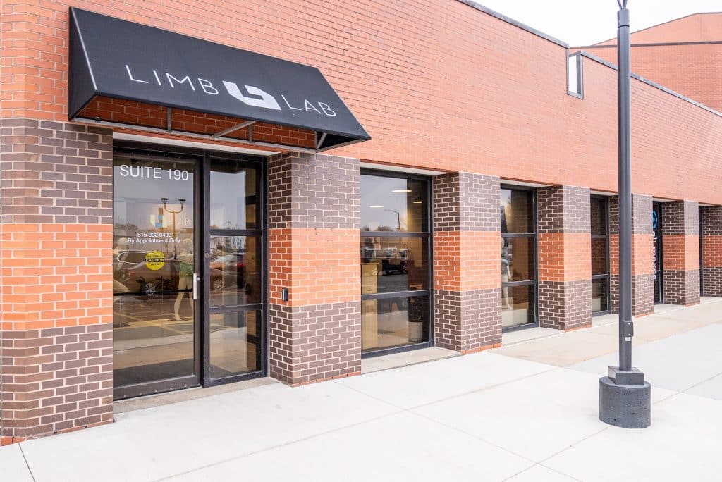 Limb Lab Des Moines IA Clinic, Exterior View