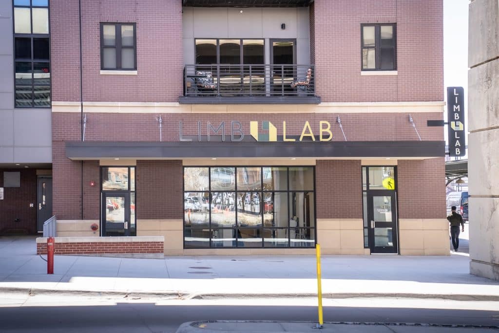 Limb Lab Lincoln Front Door.