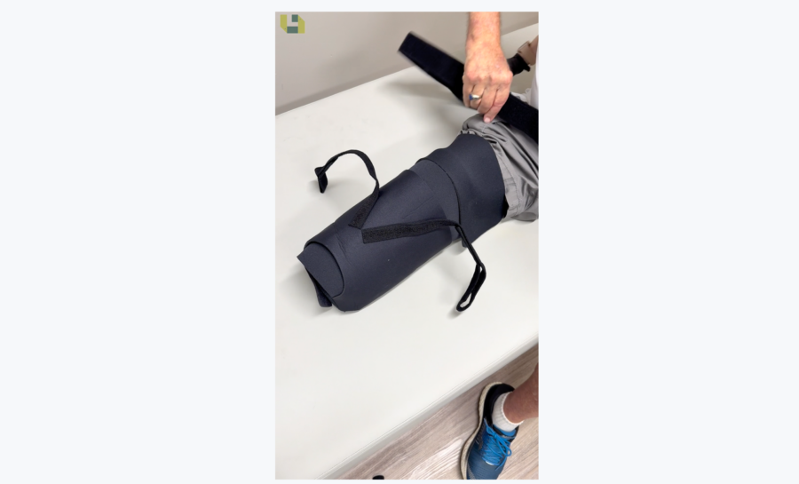 How To Apply A Below Knee Post Operative Limb Protector Scaled
